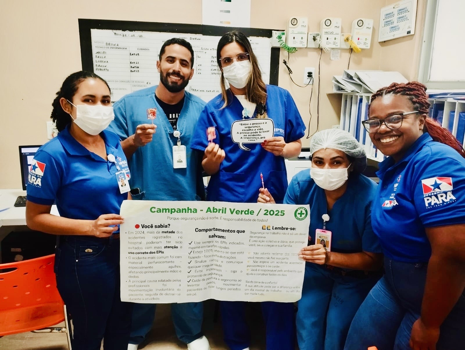 Abril Verde - Hospital Público Estadual Galileu (HPEG)