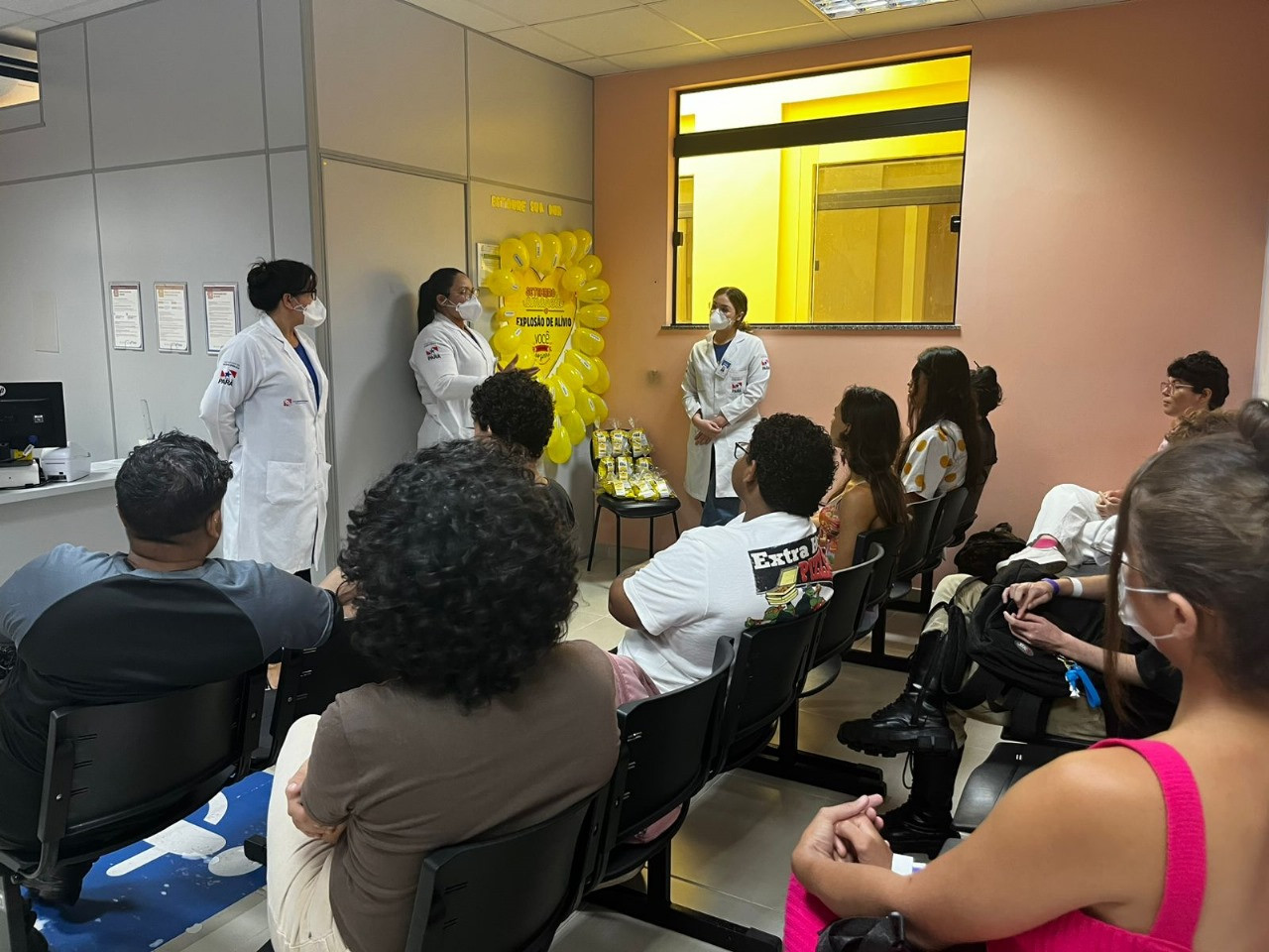 Policlínica Metropolitana promove ações do Setembro Amarelo com foco no Casulo